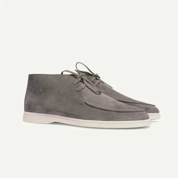 Elara Ave™ | Suede Shoes with Laces
