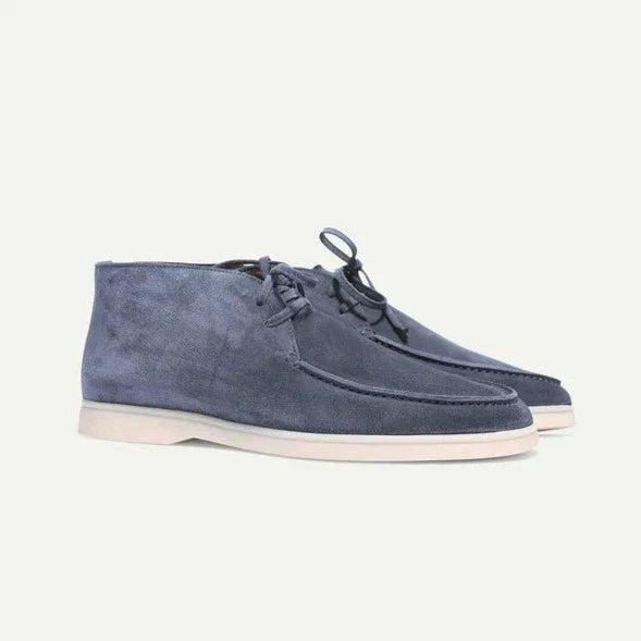 Elara Ave™ | Suede Shoes with Laces