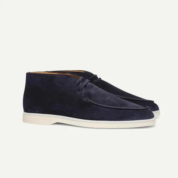 Elara Ave™ | Suede Shoes with Laces